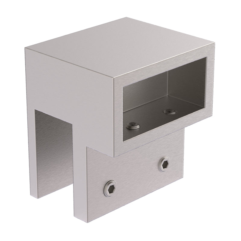 Bar to Glass Connector For 30x10 Bar