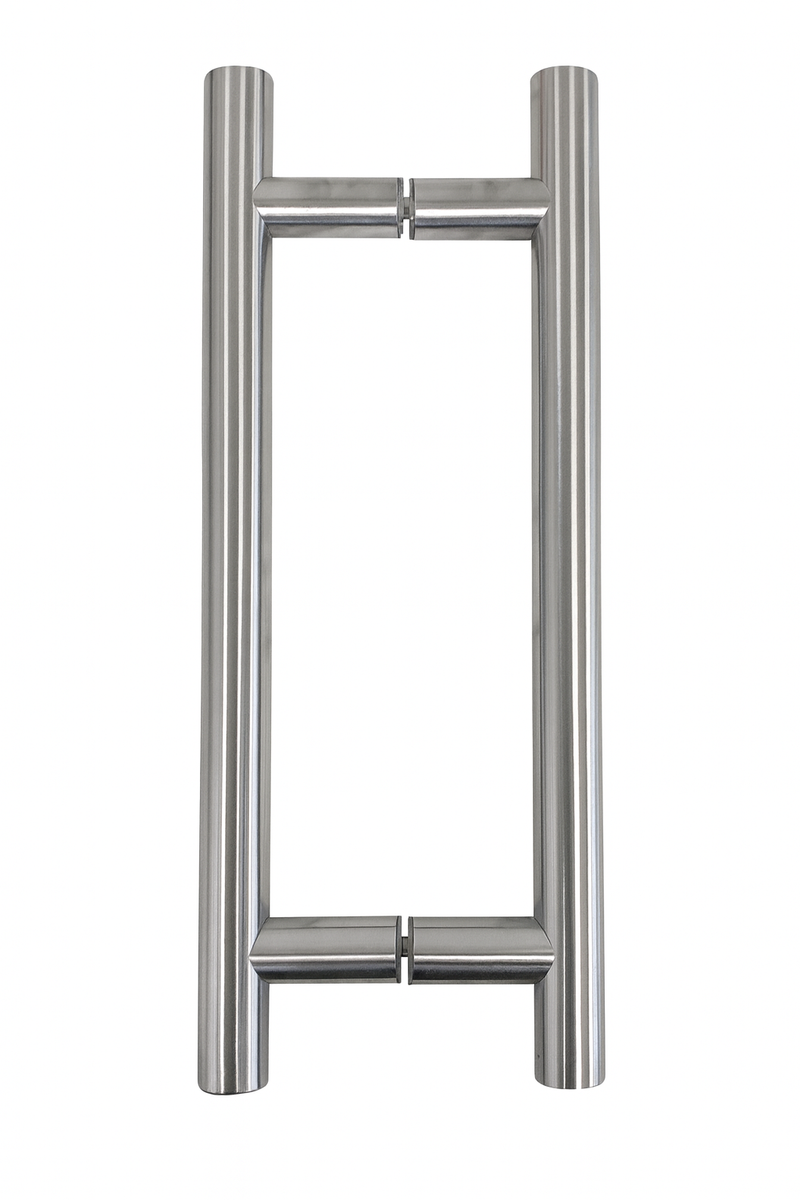 Round H Pull Handle 25mmDia - 250mm CTC