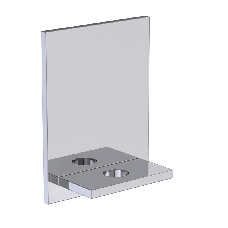 Shower Channel End Cap 18x18mm
