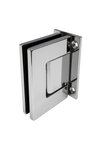 Laguna Hinge - Wall to Glass - Centre Back Plate - NHO (Single) PSS