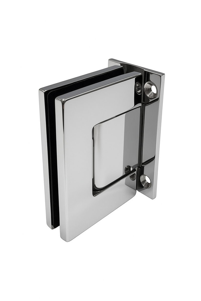 Laguna Hinge - Wall to Glass - Centre Back Plate - NHO (Single) PSS
