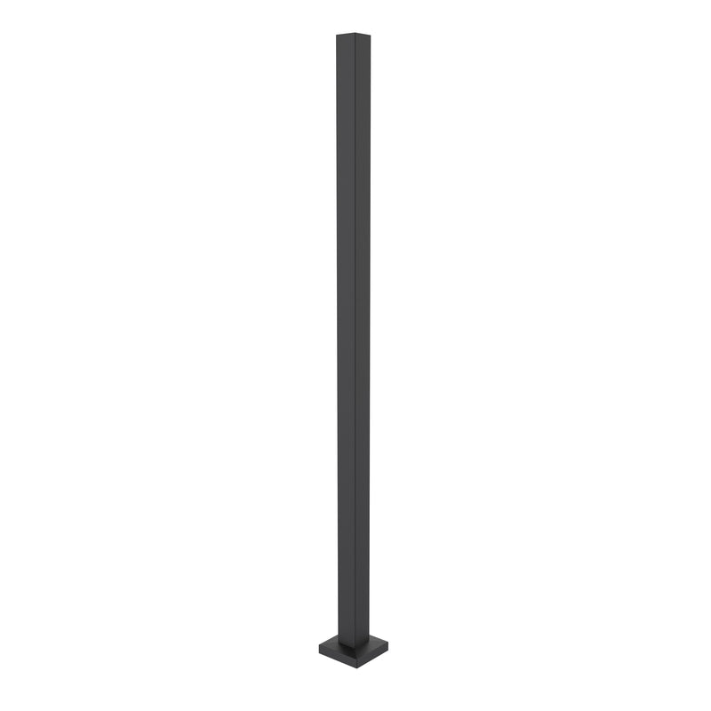 Square Stainless Post 50x50mm – Base Fixed 1280mm