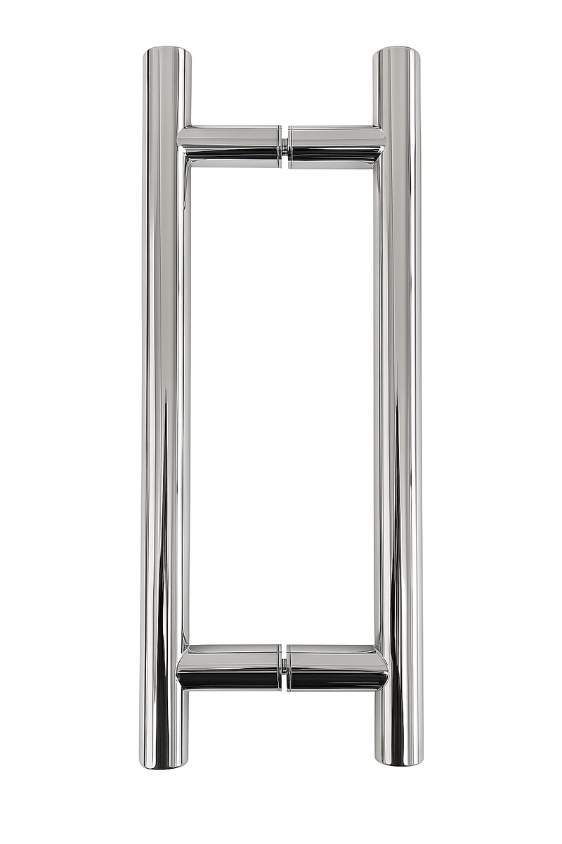 Round H Pull Handle 25mmDia - 250mm CTC