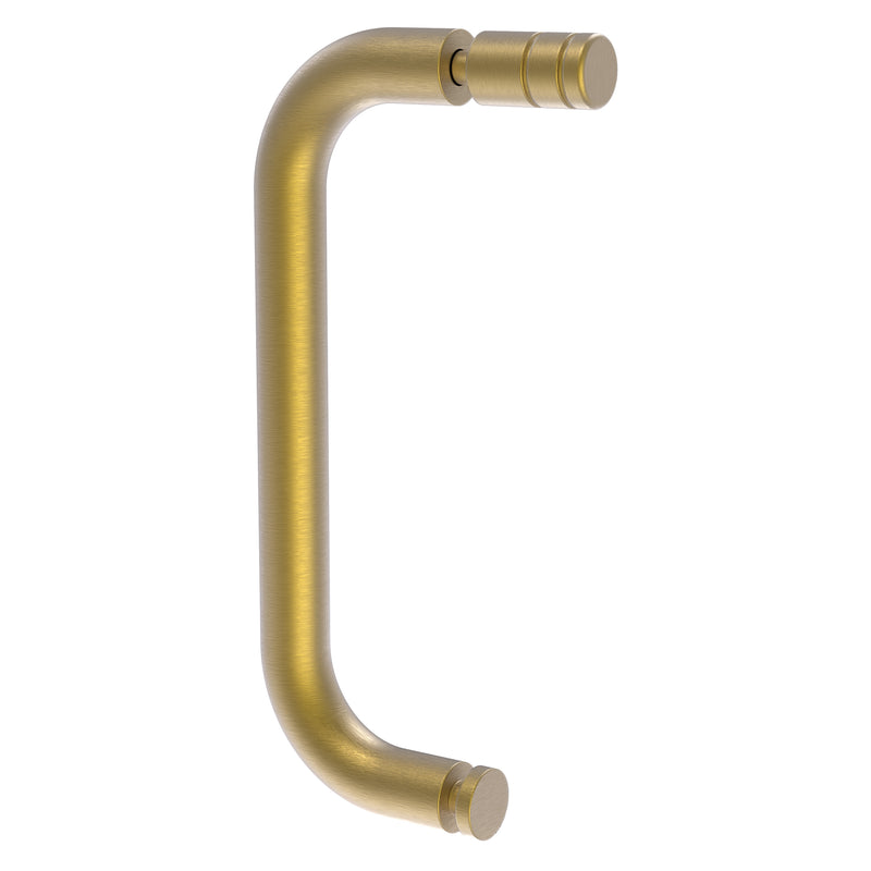 Single Round D Shower Handle with Cap & Knob 250mm