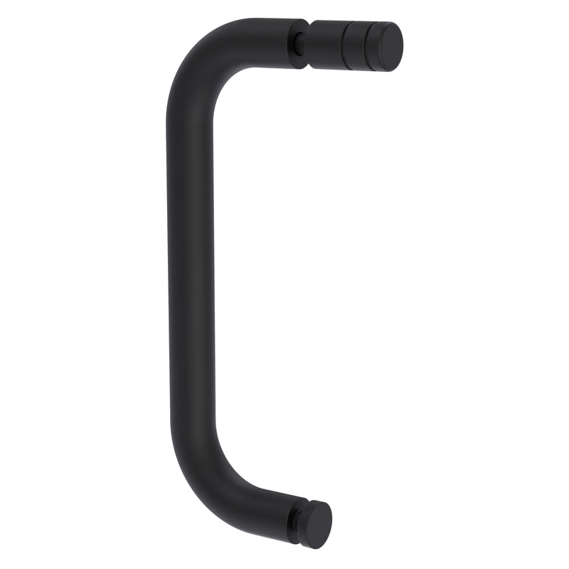 Single Round D Shower Handle with Cap & Knob 250mm