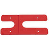 Plastic H Packer Red 2mm