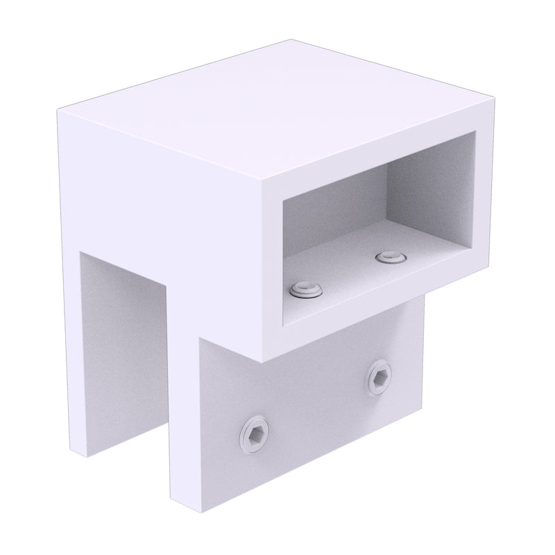 Bar to Glass Connector For 30x10 Bar