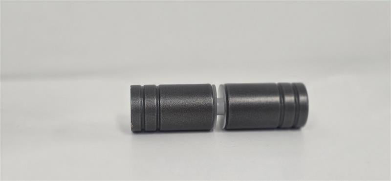 Shower Pull Knob - 25mmDia - Powdercoated Gunmetal