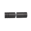 Shower Pull Knob - 25mmDia - Powdercoated Gunmetal