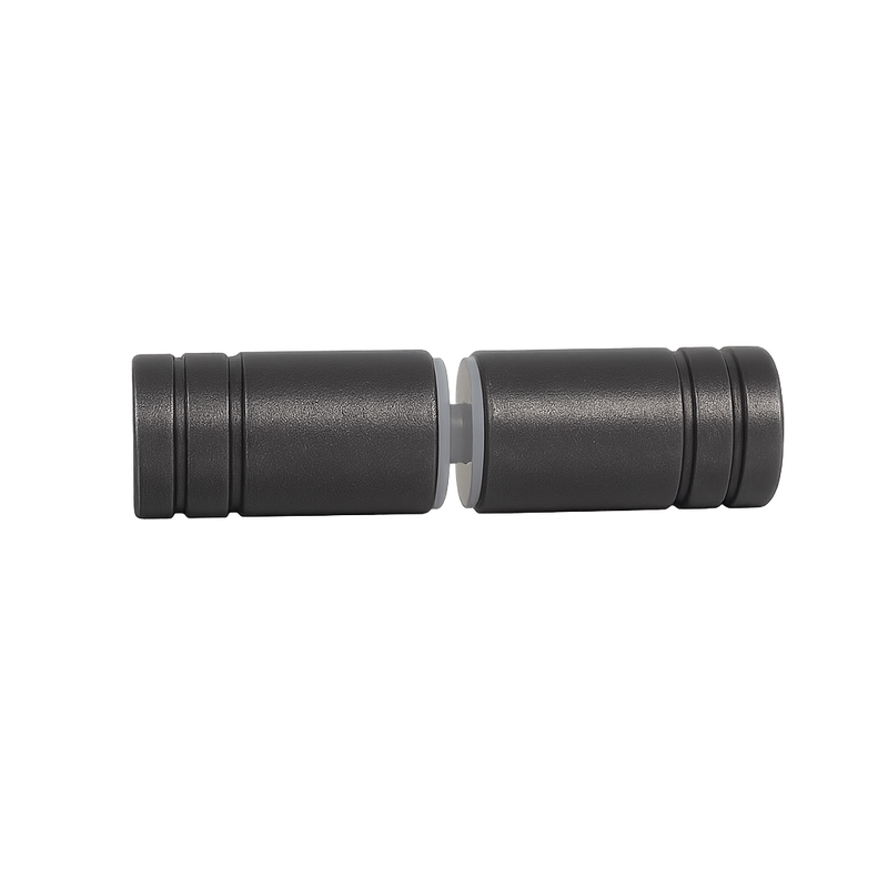 Shower Pull Knob - 25mmDia - Powdercoated Gunmetal