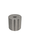 M12 Threaded Body - 50Dia x 50mmL - Satin Stainless