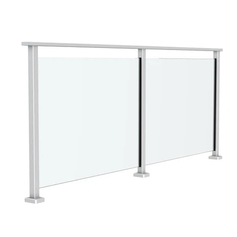 Rail Above Glass