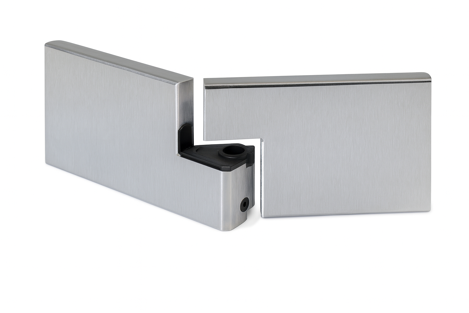 MF2 Designer Hinge (Left Hung) - Glass to Glass