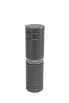 Shower Pull Knob - 25mmDia - Powdercoated Gunmetal