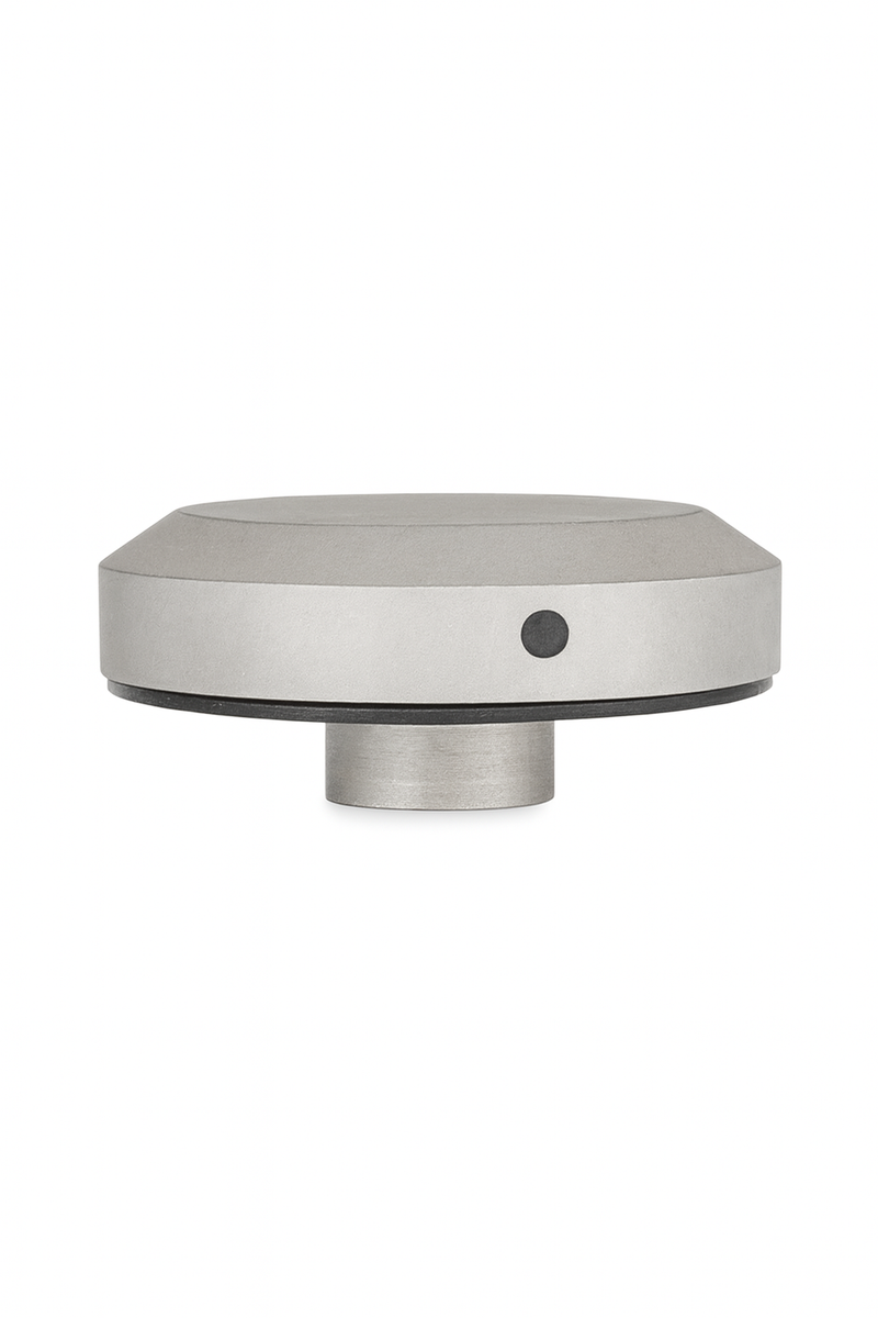 Bevel Head Step Disc, M10 x 50mmDia - Satin Anodized