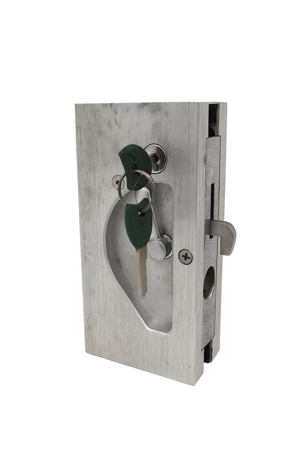 Commercial Sliding Door Flush-Pull Handle - (Lockable)