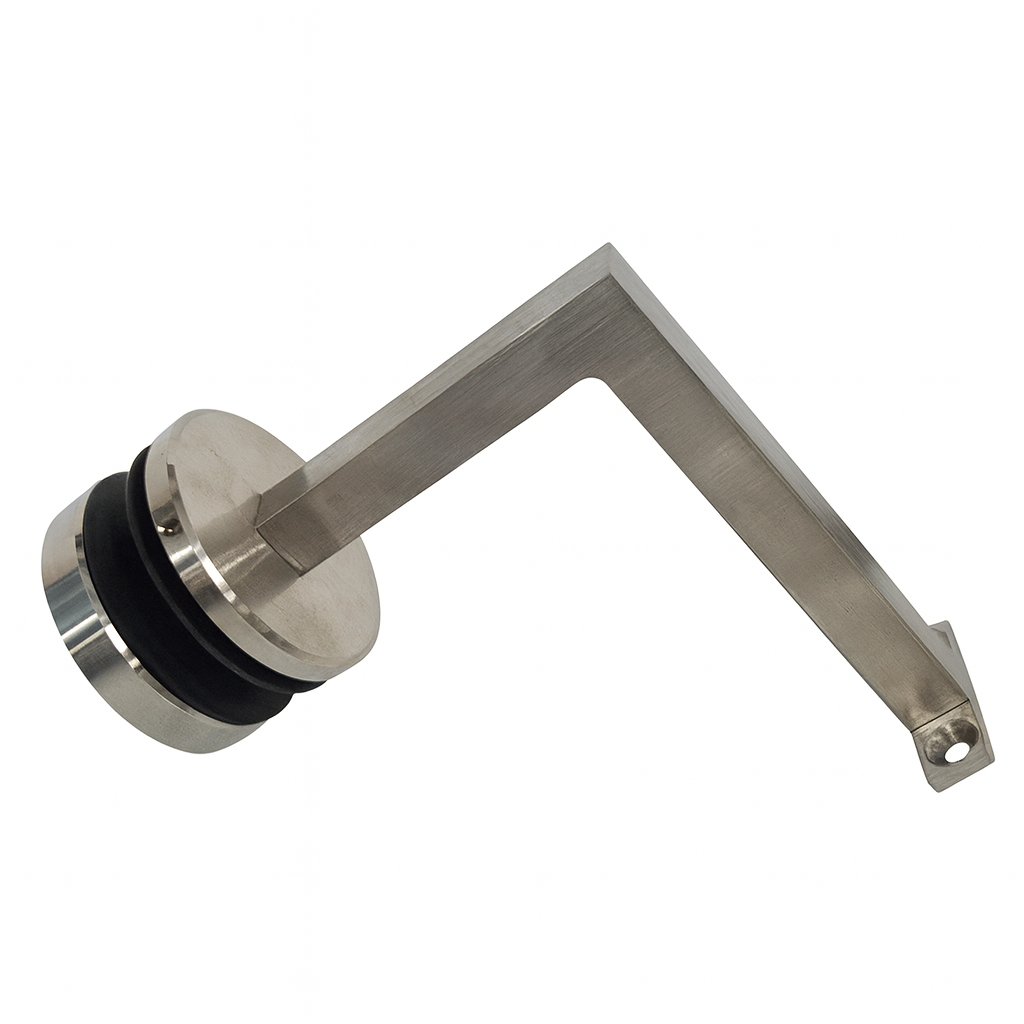 Handrail Bracket - Glass Mounted - 10-15mm Glass