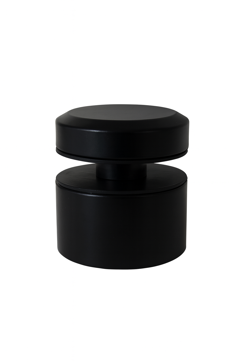 Bevel Head Standoff Anchor, 50mmDia x 30mmL - BLACK POWDERCOAT