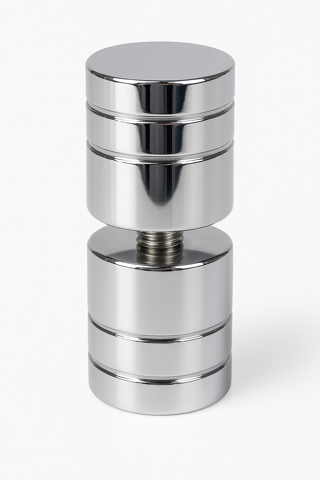 Mini Pull Knob Handle - 25mmDia - Polished Chrome