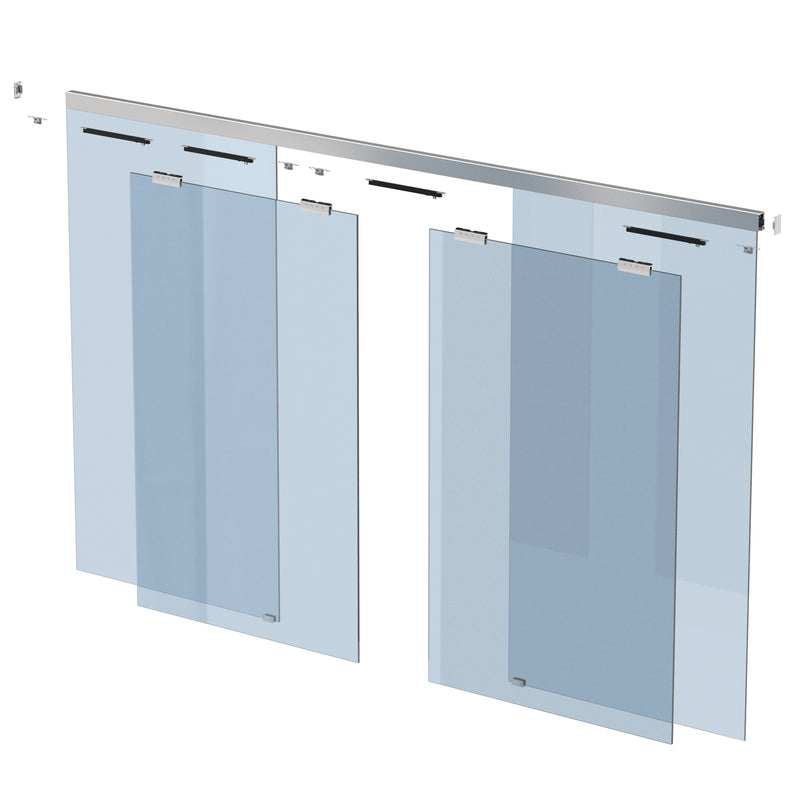Apex Sliding Door Kit with Soft Close, 4000mm