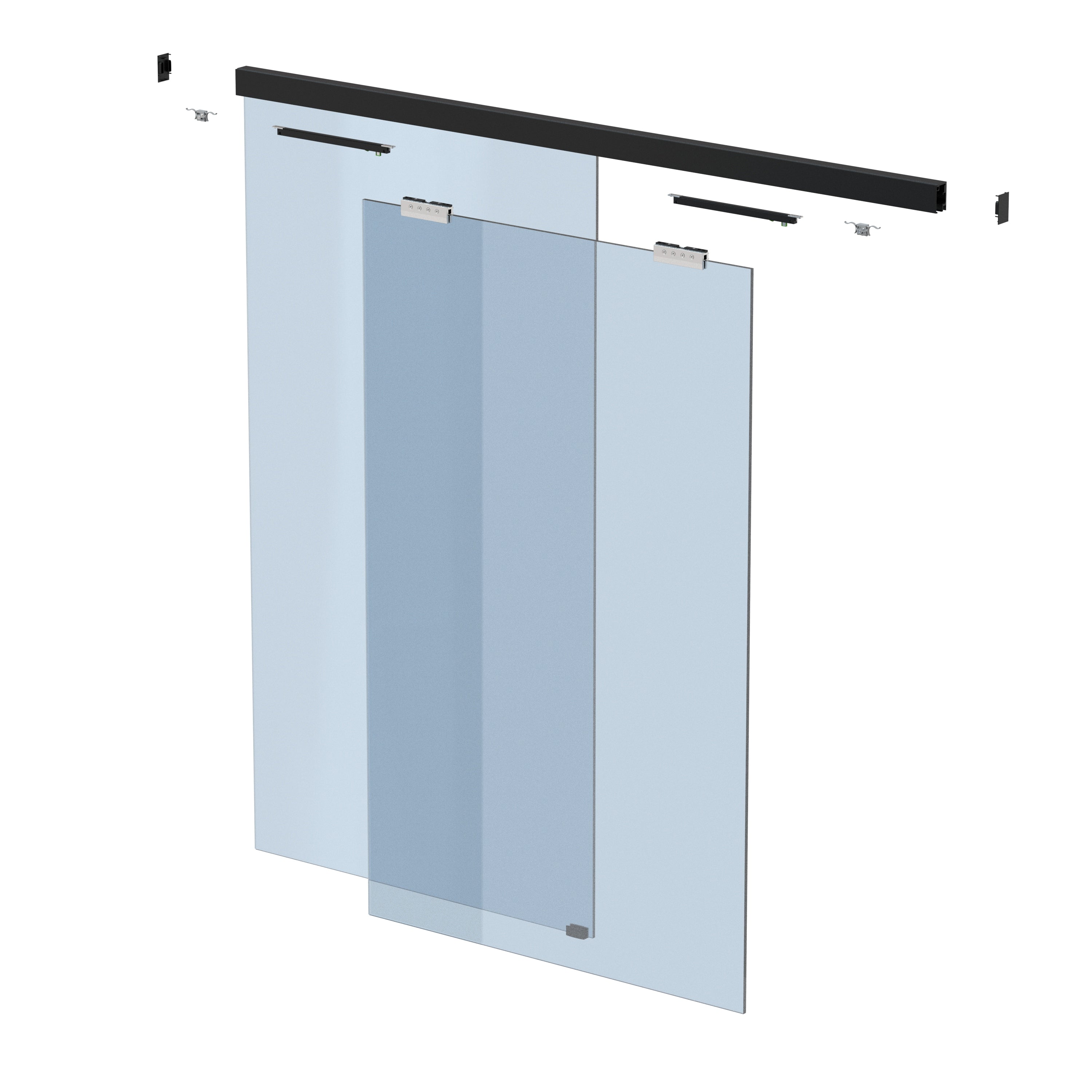 Apex Sliding Door Kit with Soft Close, 2000mm
