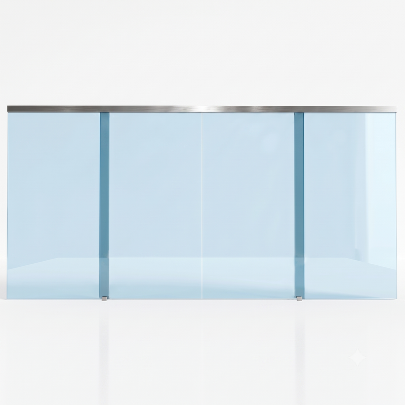 Apex Sliding Door Kit with Soft Close, 4000mm