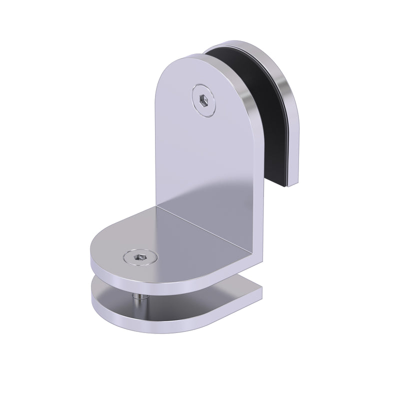 Balustrade Bracket Round Glass to Glass