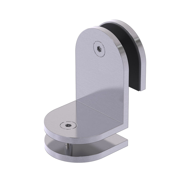 Balustrade Bracket Round Glass to Glass