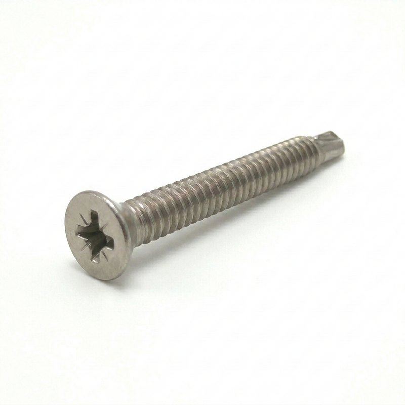 CSK Self Drill Screw, Phillips (410SS) - 8G