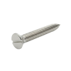 CSK Self Tap Screw, Slotted (304SS) - 10G