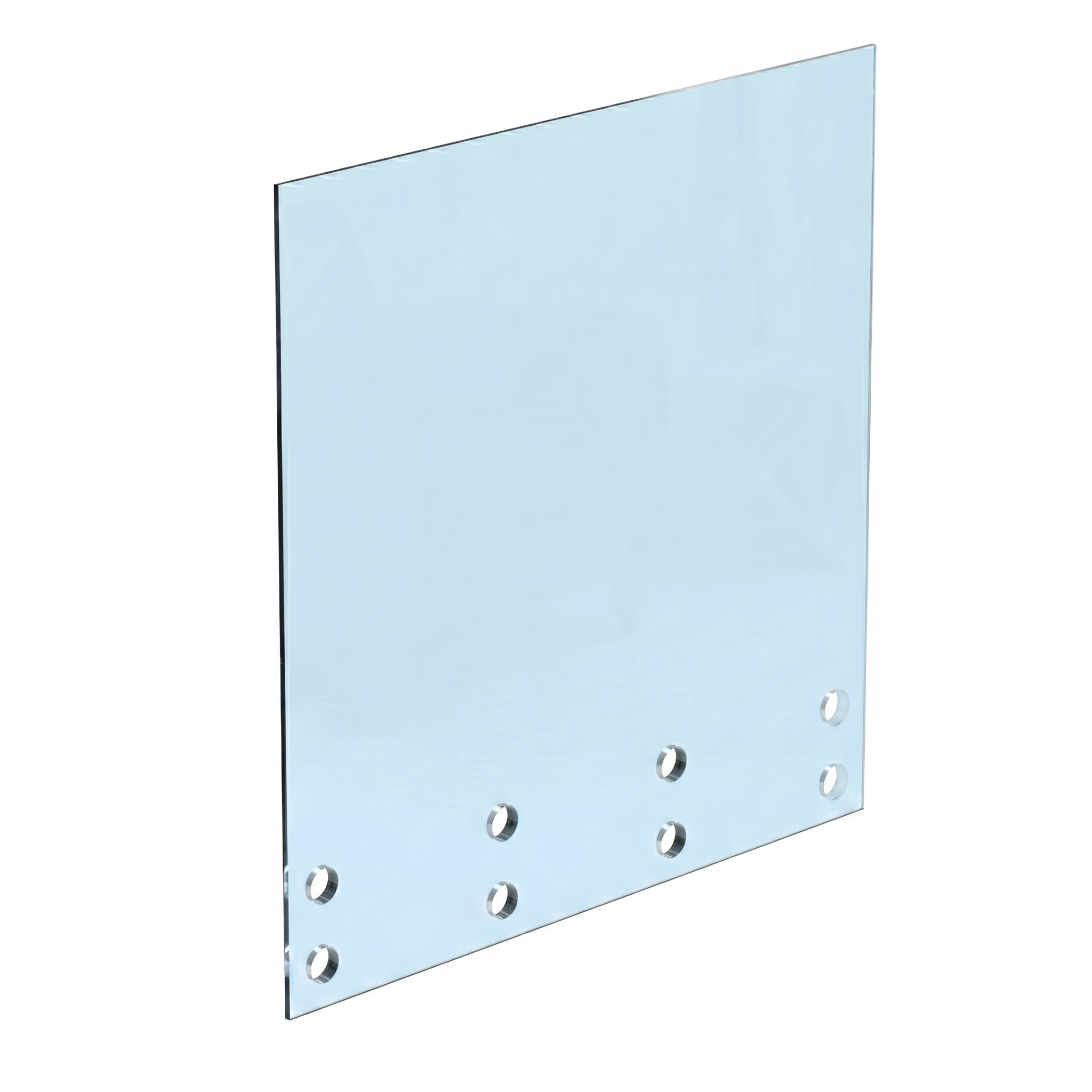 12mm Balustrade Panel SD50 DoubleDisc Clear