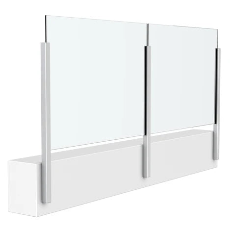 Glass above Post