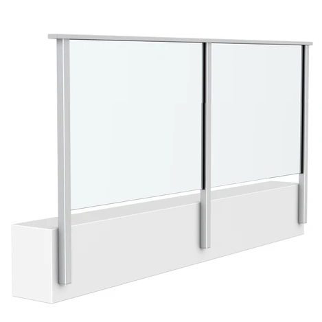 Rail on Glass
