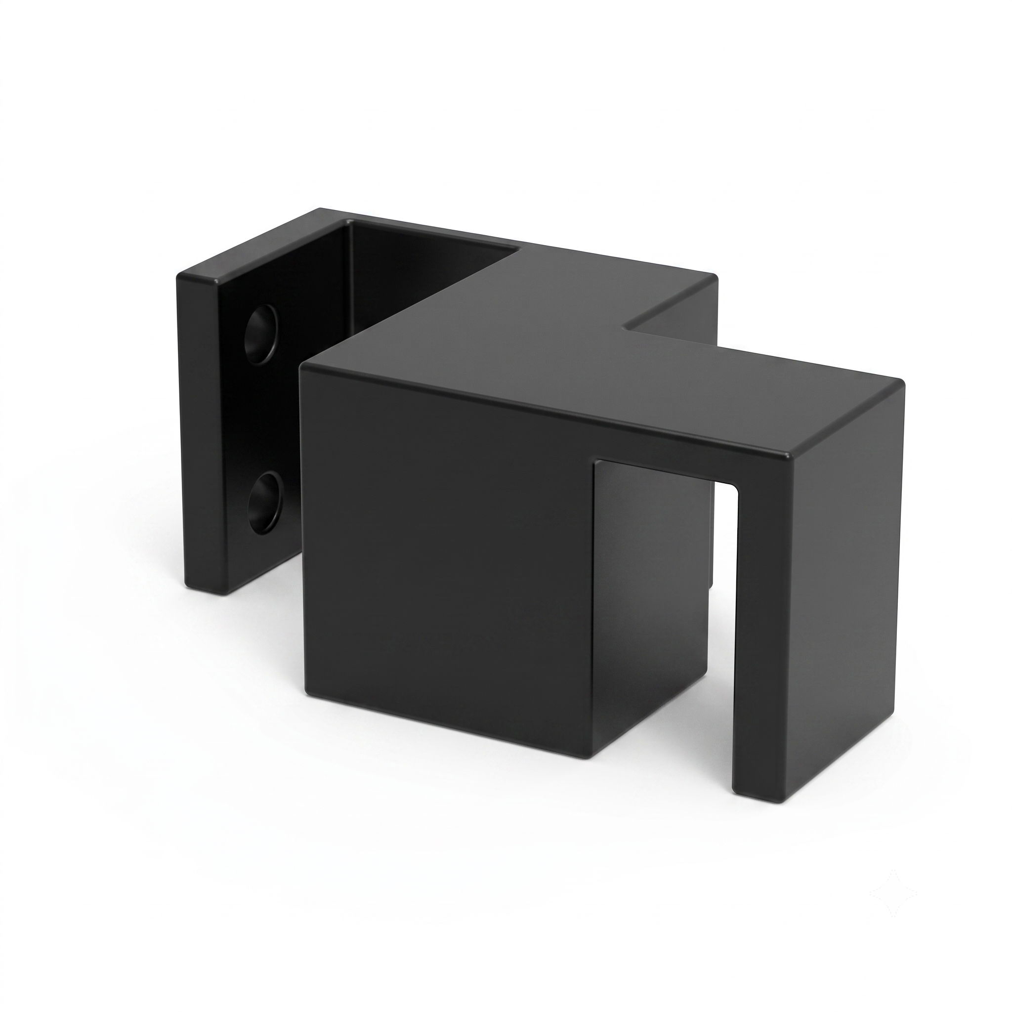 Sliding Door Guide Left Hand - Black