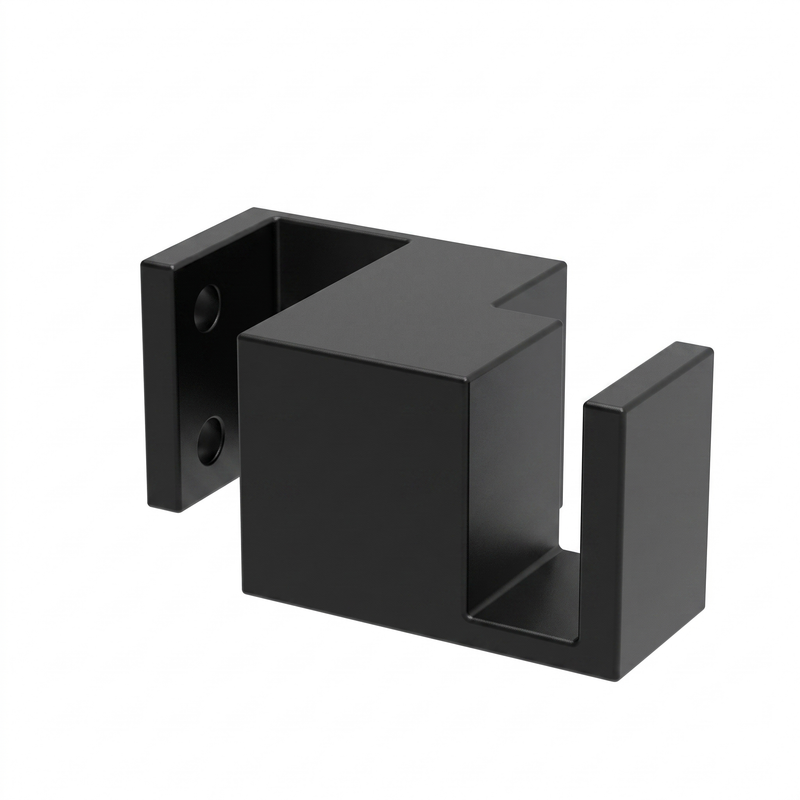Sliding Door Guide Right Hand - Black