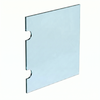 12mm Pool Fence Notch Hinge Panel