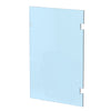 12mm toughened glass pool gate panel, wall to glass, with pre-machined hinge and latch cut-outs