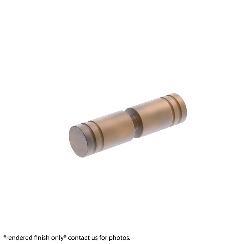 Shower Pull Round Knob 25mm Dia