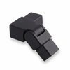 Right 90° Corner with Vertical Adjuster for S25 Link Rail