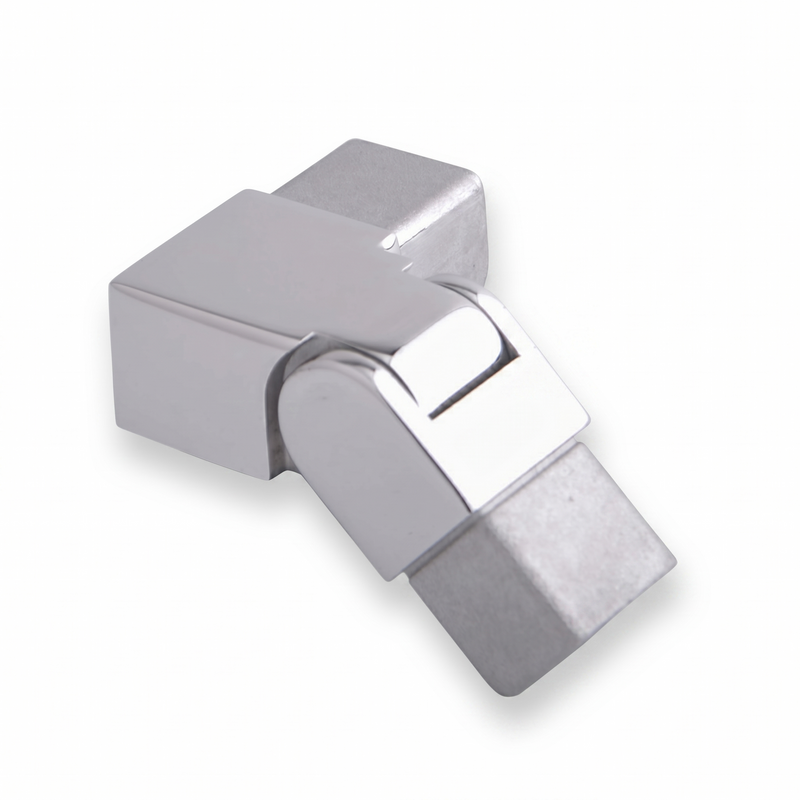 Right 90° Corner with Vertical Adjuster for S25 Link Rail