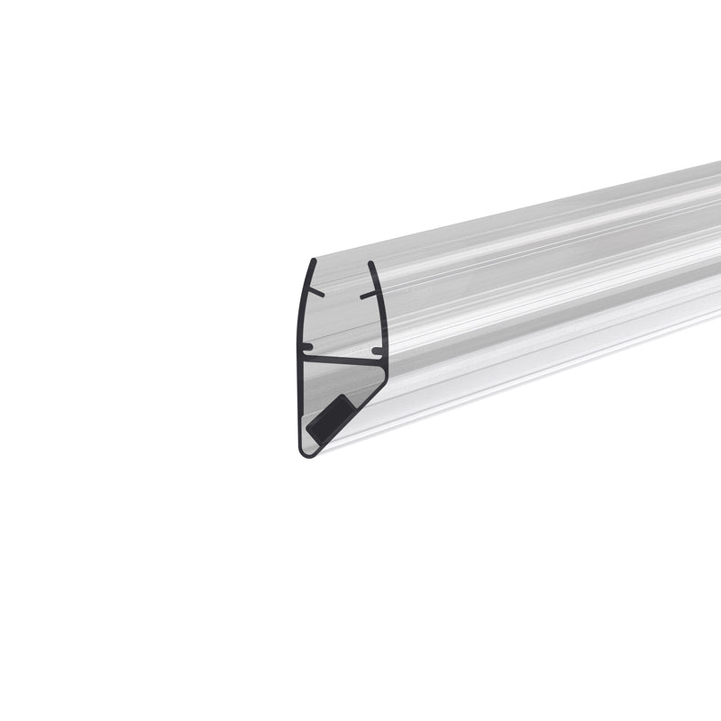Magnetic door Seal (set of 2 pcs) for glass to glass corner at 90* or 180* (2.0m long)