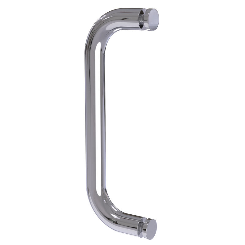 Single Round D Shower Handle with Caps 500mm