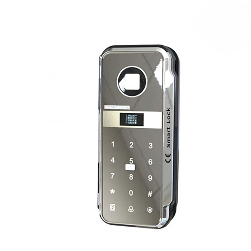 Smart Digital Glass Door Lock Wall to Glass