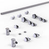 Point Fix Sliding Door Kit (Wall Mount - 3m)