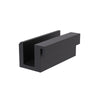 Channel mount Floor Guide for 10mm Glass