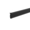 Black Glazing Wedge 4mm (7M Roll) - Black