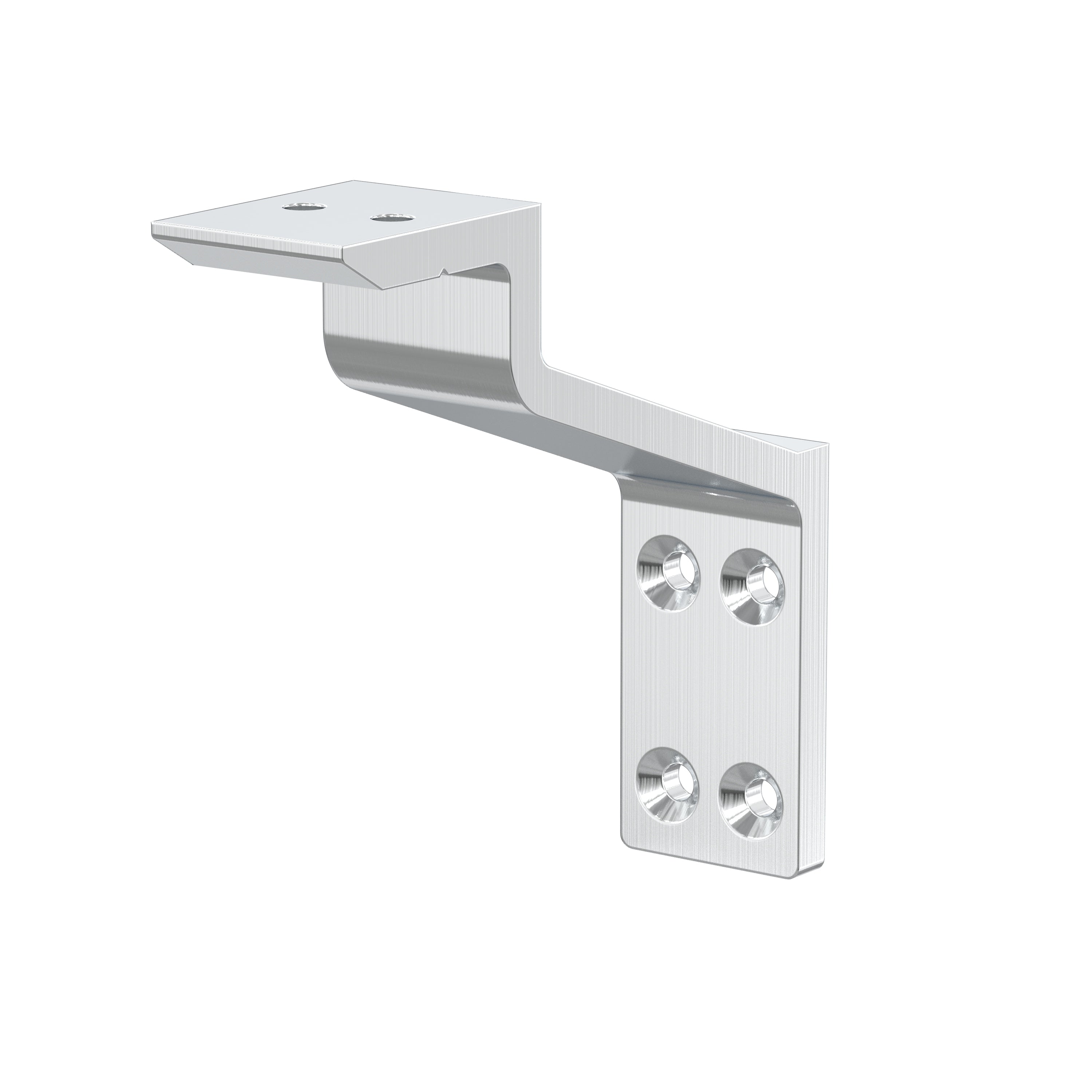 Vortex Post Handrail Bracket – Mill