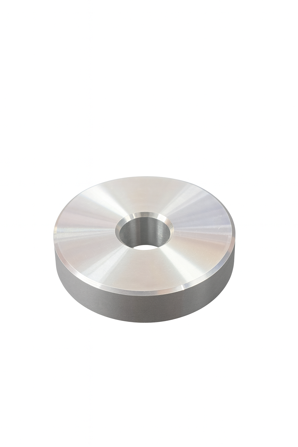 M8 Spacer Body 38mmDia x 10mmL - Mill Finish