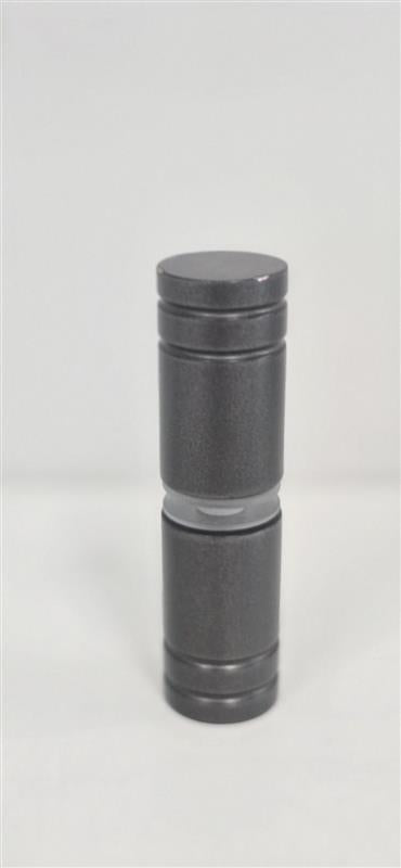 Shower Pull Knob - 25mmDia - Powdercoated Gunmetal