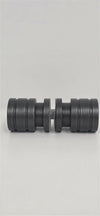 Double Ring Pull Knob - 38mmDia - Powdercoated Gunmetal